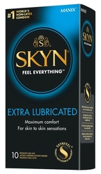 MANIX SKYN EXTRA LUBRIKOVANÉ  kondomy BEZLATEXOVÉ