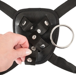STRAP-ON PENIS S PŘÍSAVKOU - CRYSTAL 