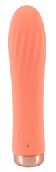 MINI RIBBED BEZDRÁTOVÝ VIBRÁTOR PEACHY! 