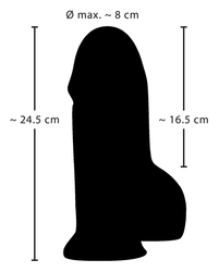 Realistixxx Real Big 1,5kg 24,5cm