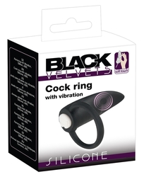 Vibrační kroužek BLACK VELVETS COCK RING