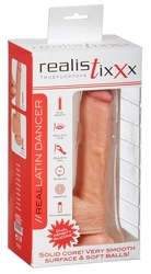 REALISTIXXX LATIN DANCER - NABÍJECÍ ROTAČNÍ REALISTICKÝ VIBRÁTOR