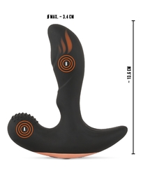 Vibrátor prostaty Rebel Remote Controlled Prostate Plug - 2 funkce 