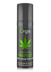 Stimulační gel Orgie HEMP! Intense Orgasm 15 ml