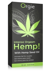 Stimulační gel Orgie HEMP! Intense Orgasm 15 ml