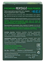  Premium Pure Moringa + Maca Man Power