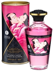  Aphrodisiac Warming Oil  SHUNGA  Raspberry 