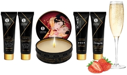 GEISHA pětidílný set luxusních mini balení STRAWBERRY SPARKLING VINE 