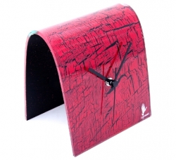 Carneol - Hodiny OAX Cracked 16x41 cm