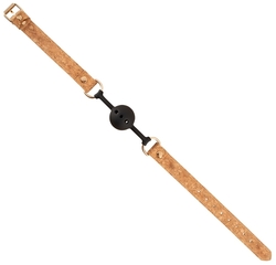 ROUBÍK Vegan Fetish Ball Gag s korkovým řemínkem